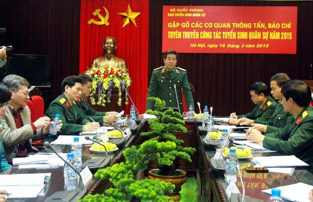Một số điểm mới trong tuyển sinh vào các trường Quân đội năm 2015